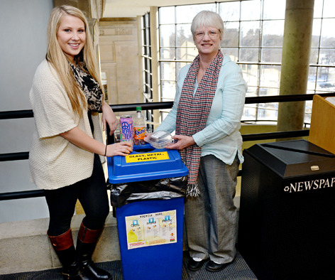 library recycling leaders