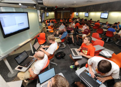 Howe Hall classroom work groups