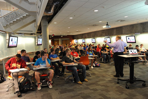 Howe Hall classroom lecture