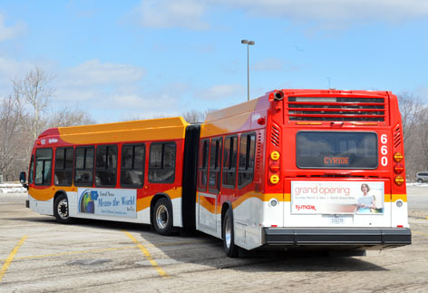 CyRide articulated bus