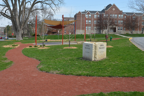 Greek Triangle park space