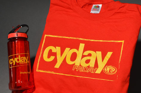 CyDay Friday giveaways