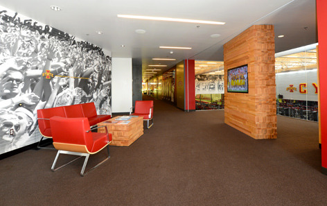 Bergstrom reception area