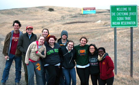 Eagle Butte, SD service team