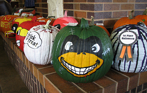 Pumpkin painting entries