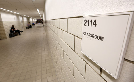 Pearson 2nd floor corridor