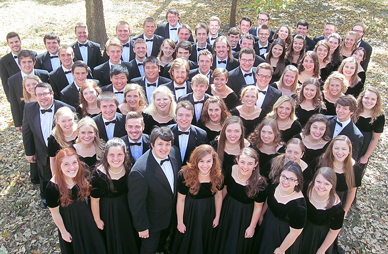 2015-16 Iowa State Singers group photo.