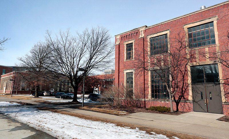 Oldest section of Sweeney and Nuclear Engineering Lab