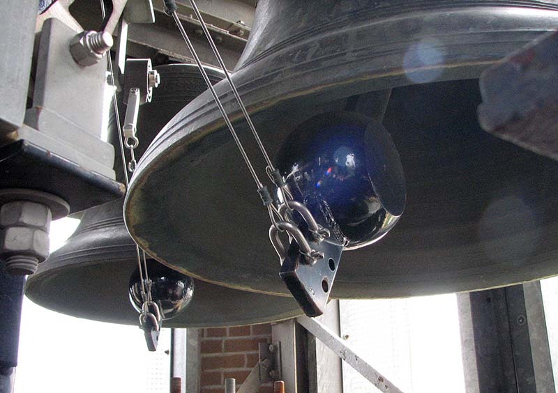 Carillon bell in the chamber