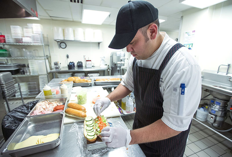 ISU Dining chef Nolan Green