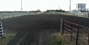 ISU outdoor rodeo arena