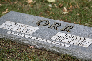 Orr headstone