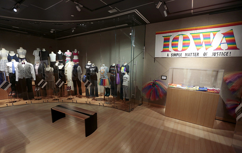 Queer fashion and style exhibit in Morrill Hall museum
