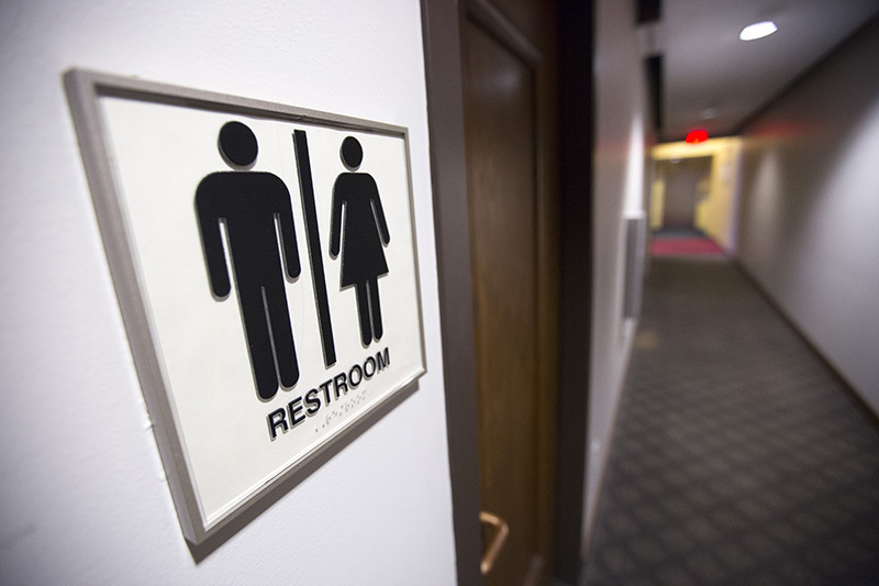 ADA restroom signs