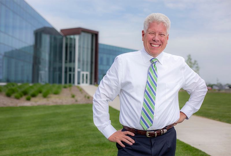 ISU Research Park president Rick Sanders