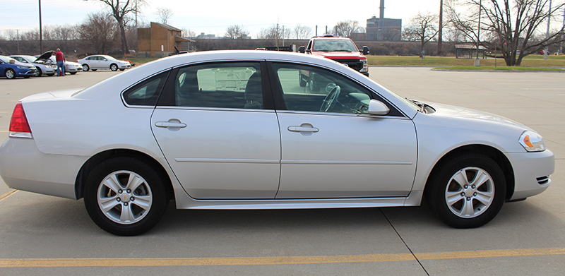 Silver Chevrolet Impala is the next fleet vehicle on sale