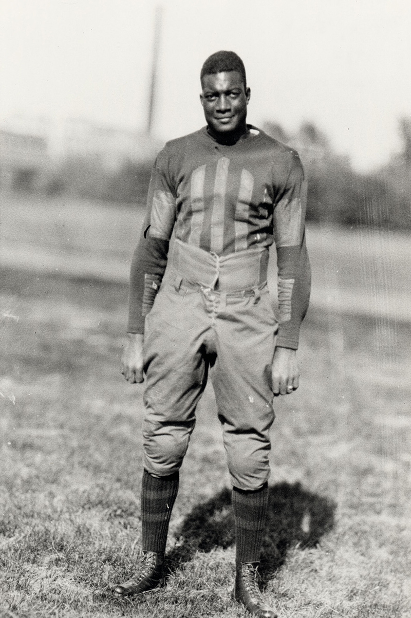 Jack Trice in Iowa State football uniform of 1923