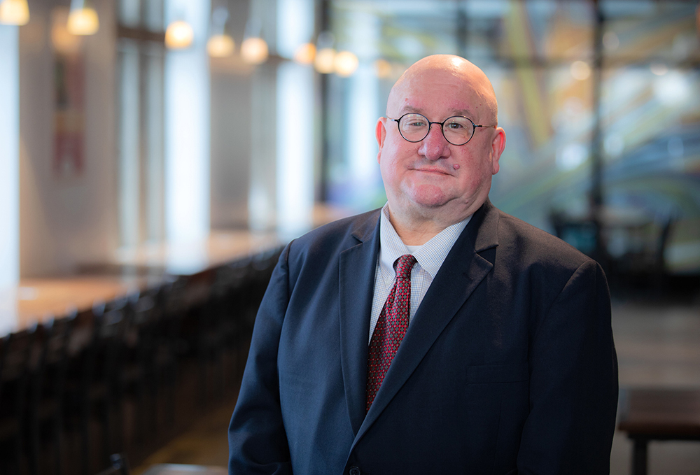 Christian Wise in the Windows dining center