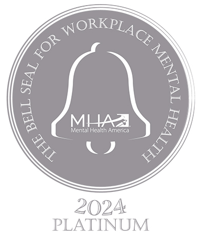Gray logo for Bell Seal certification